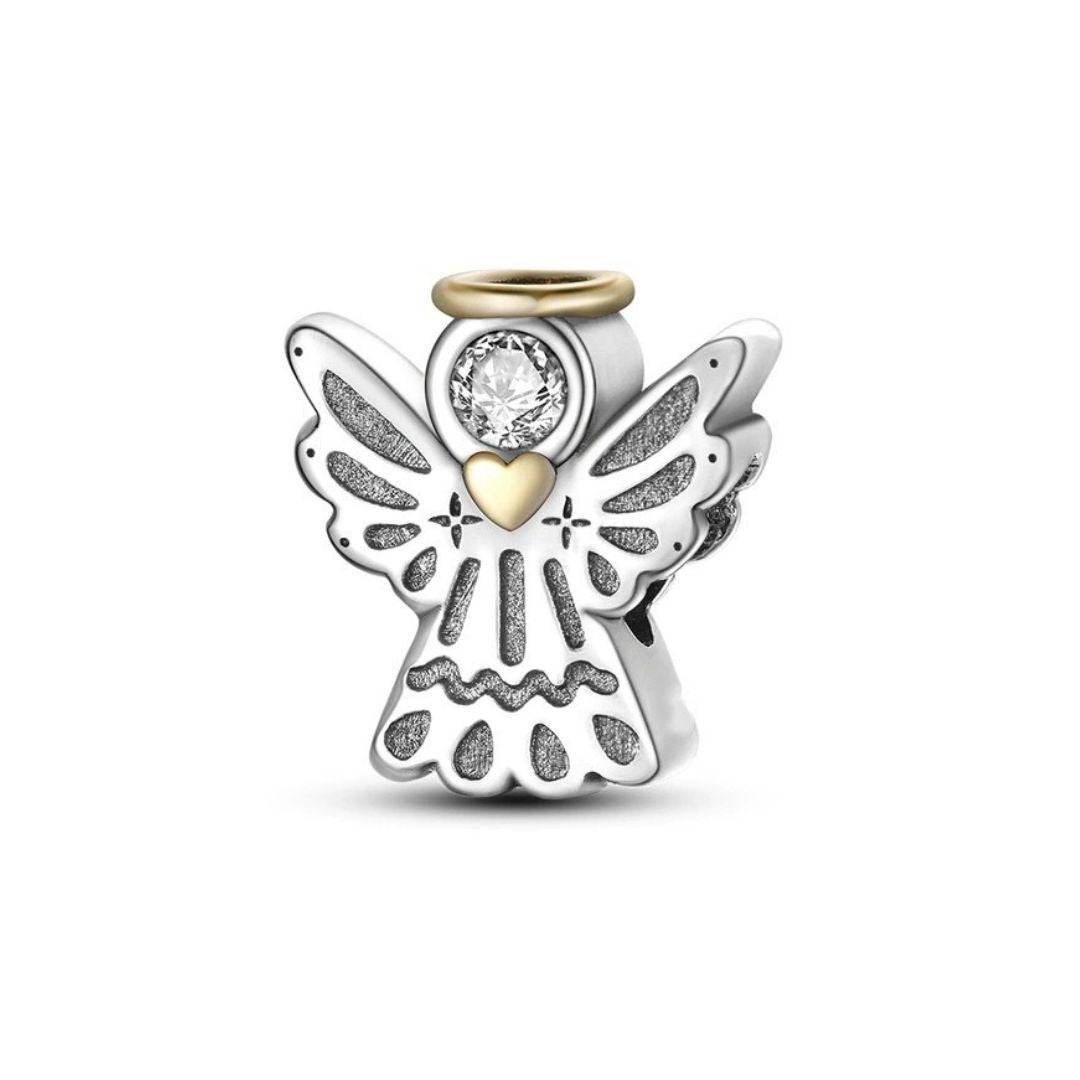 Berloque anjo cravejado