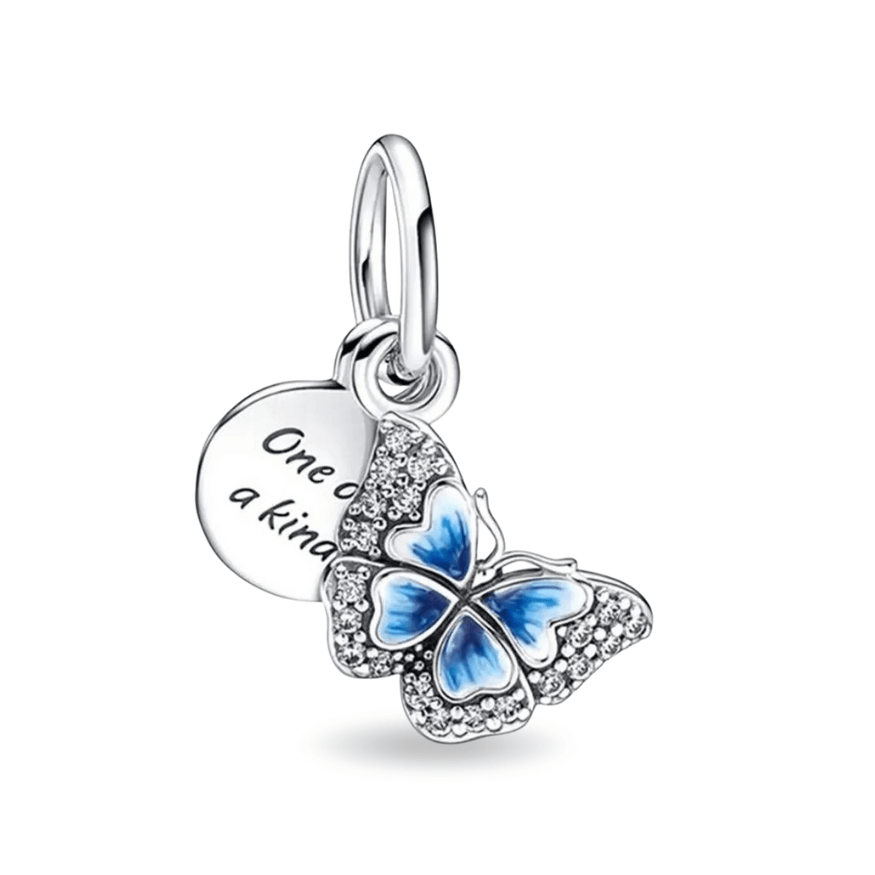 Berloque Borboleta Azul