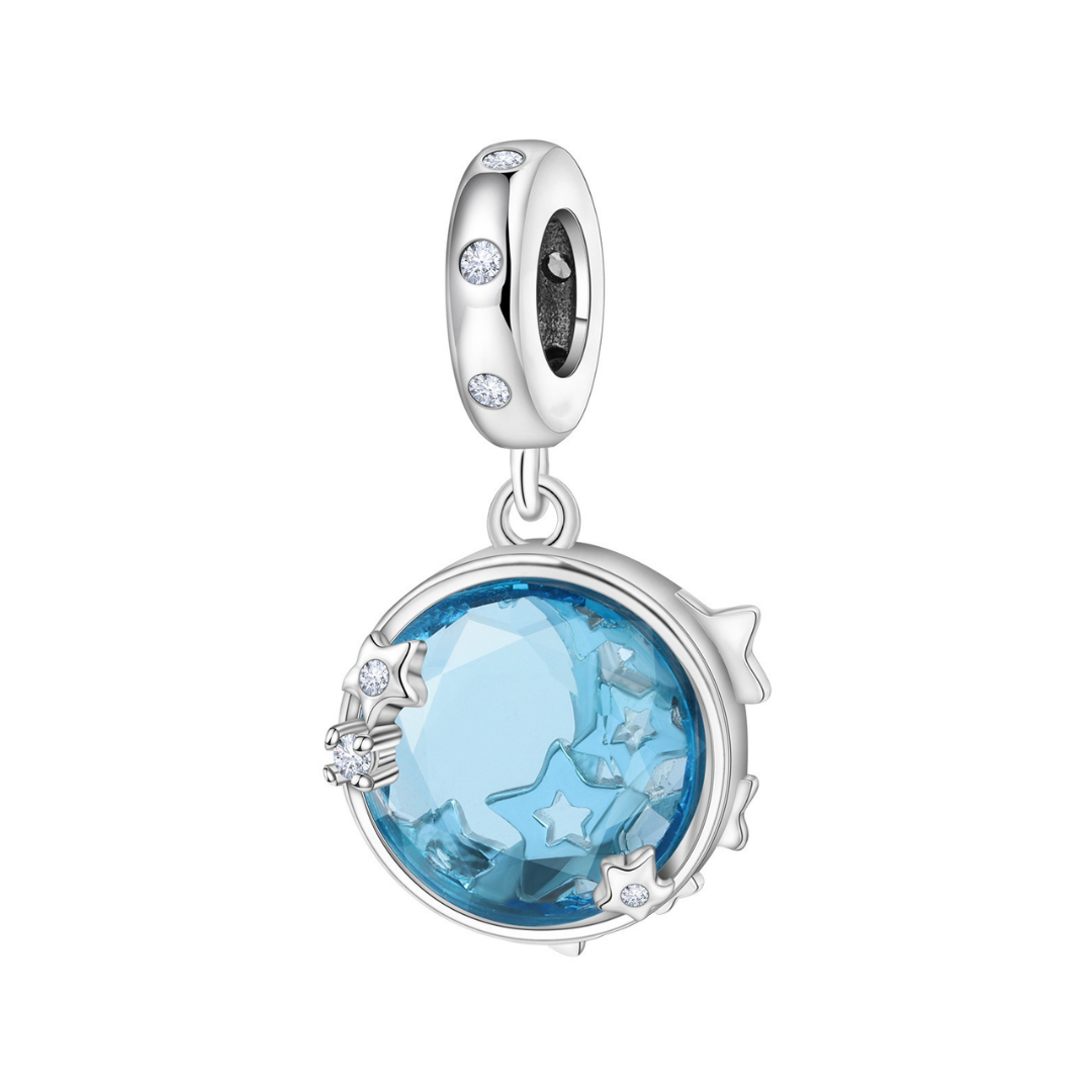 Berloque Esfera Celestial Azul