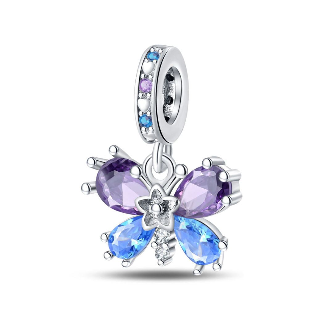 Berloque borboleta lazuli