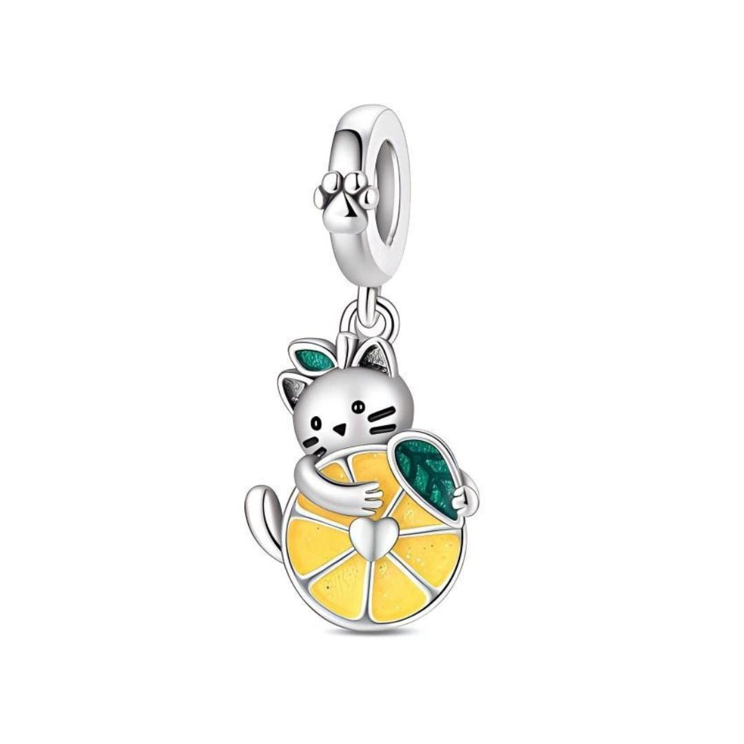 Berloque gatinho lemon