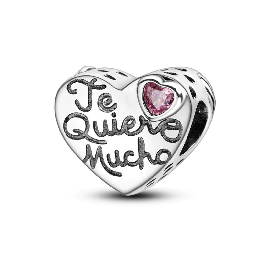 Berloque "te amo muito"