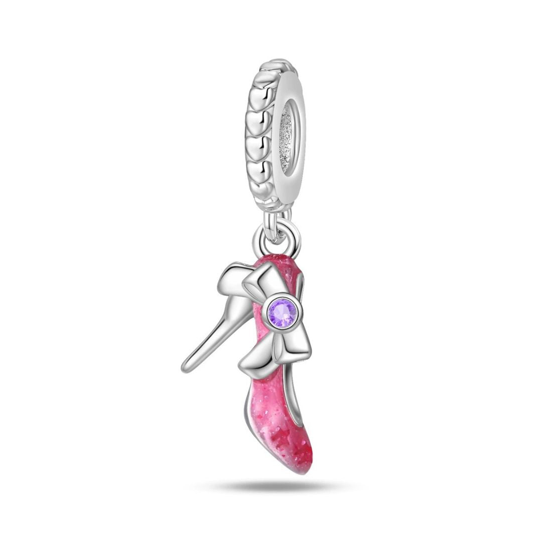 Berloque salto pink